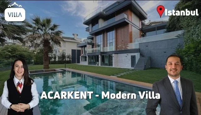 Video cover: Acarkent - Type B New Luxury Modern Villa for Sale in Beykoz
