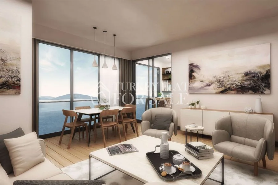 Safe investment residences for sale in Istanbul Kartal with Bosphorus & sea view, İstanbul – photo 11