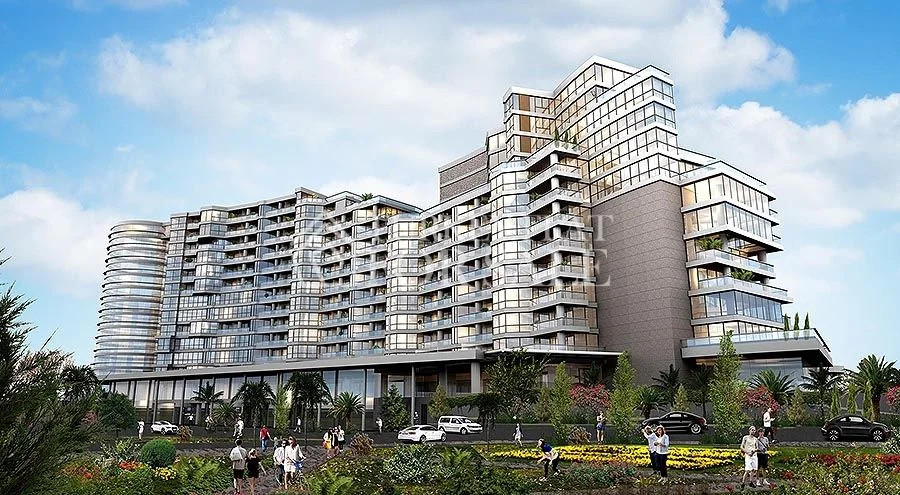 Luxury residences with social area for sale in Bahçelievler, Istanbul, İstanbul