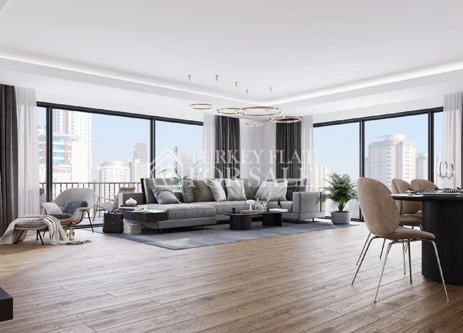 Flat for sale suitable for citizenship in Istanbul Ataşehir, İstanbul – photo 4