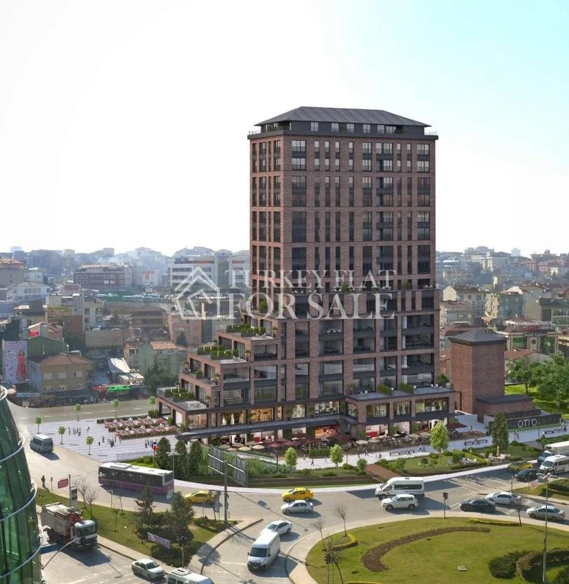 Flat for sale suitable for citizenship in Istanbul Ataşehir, İstanbul