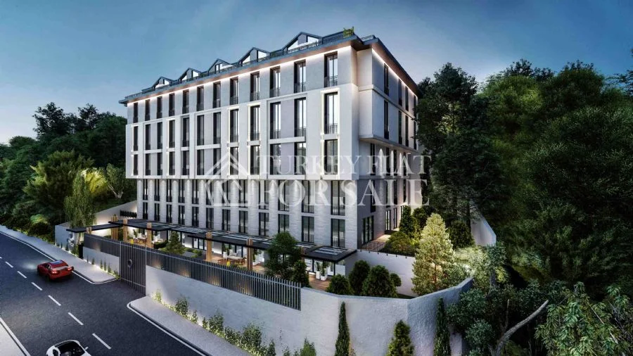 Seba Emirgan Project For Sale Boutique, luxury apartments for sale in Istanbul Sarıyer Emirgan, İstanbul