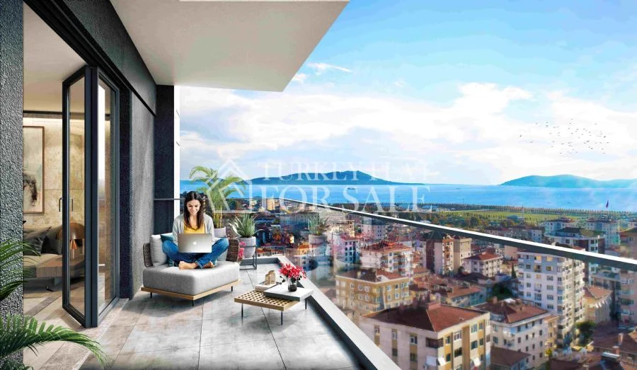 Luxury properties for sale with sea view near the beach in Maltepe, Istanbul, İstanbul – photo 17