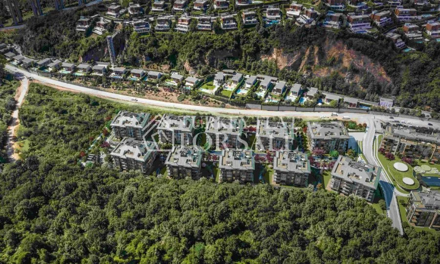 Mesa Orman Project - Luxury family concept houses for sale with forest view in Beykoz, Istanbul, İstanbul