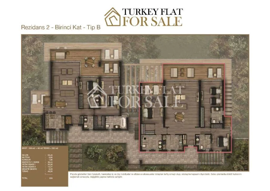 Mandarin Oriental Bodrum - Luxury 3+1 Residence for Sale, Türkbükü – photo 11
