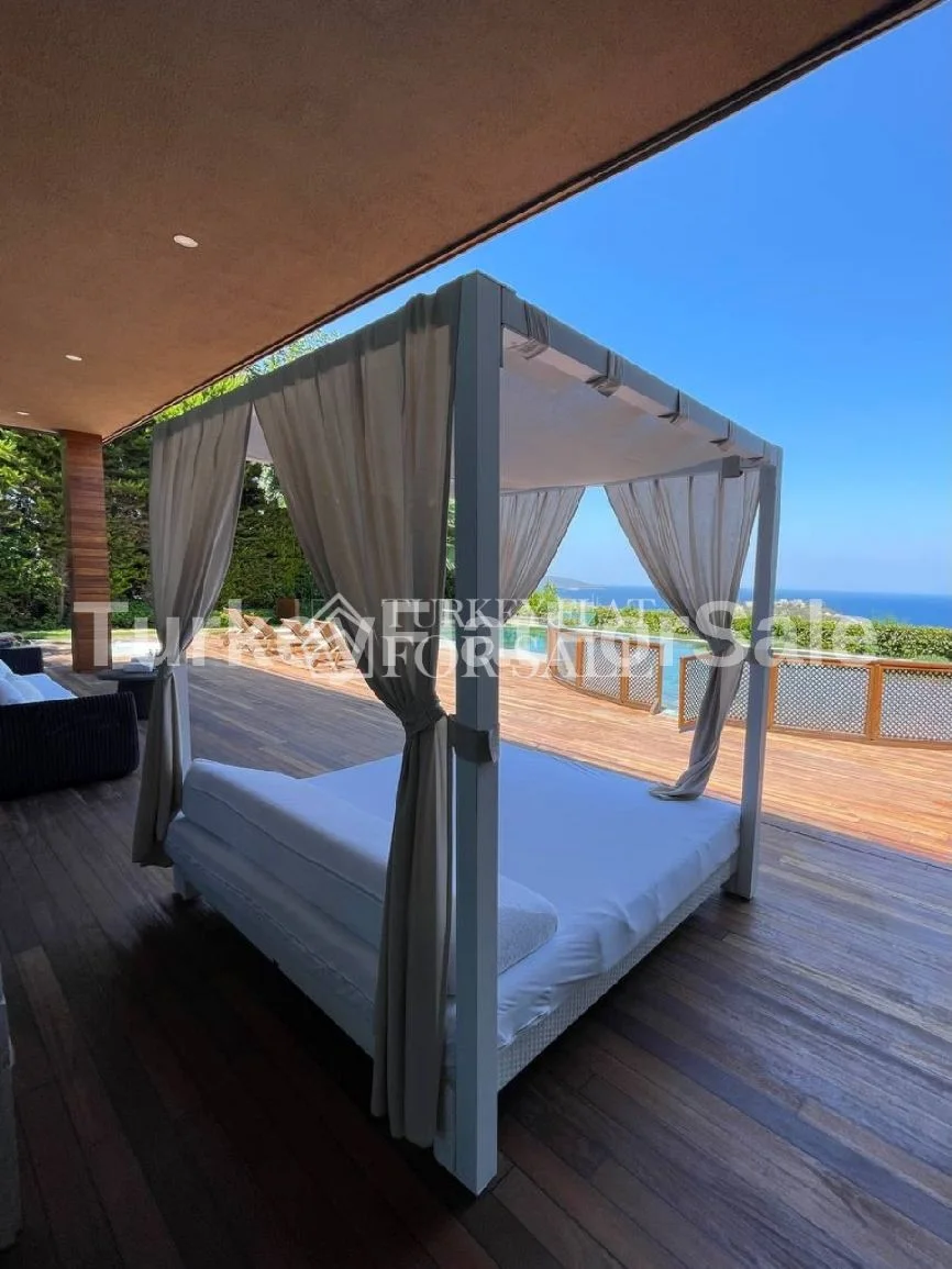 Magnificent Villa for Sale with Large Garden and Sea View in Mandarin Oriental Bodrum – photo 9