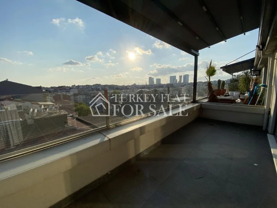 3+1 Duplex Residence For Sale With Sea View in Nisantasi, Şişli, İstanbul – photo 5