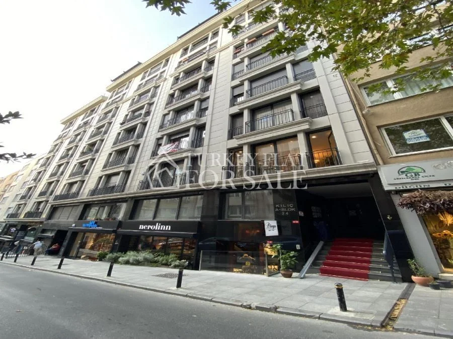 3+1 Duplex Residence For Sale With Sea View in Nisantasi, Şişli, İstanbul