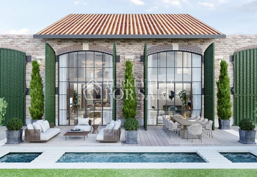 Luxury loft flats for sale in Istanbul with Bosphorus & sea view, İstanbul