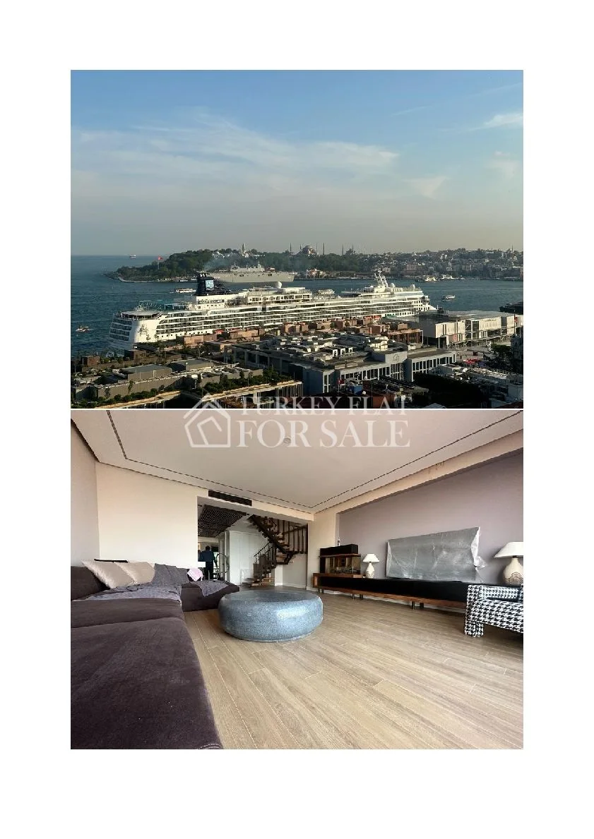 3-Bedroom Duplex Apartment For Sale with Panoramic Bosphorus View, Beyoğlu, İstanbul – photo 2