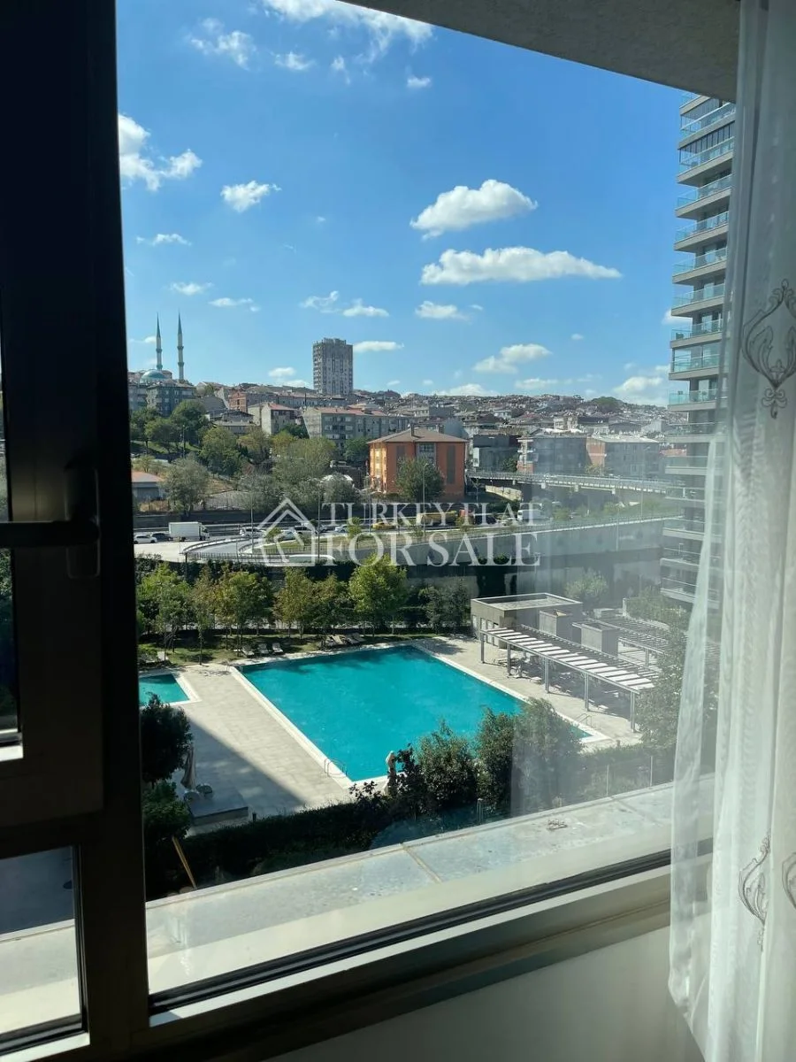 3+1 Apartment For Sale With Pool View in Topkapi Inistanbul site, neighbor to Akzirve Topkapi 29 Project!, İstanbul – photo 8