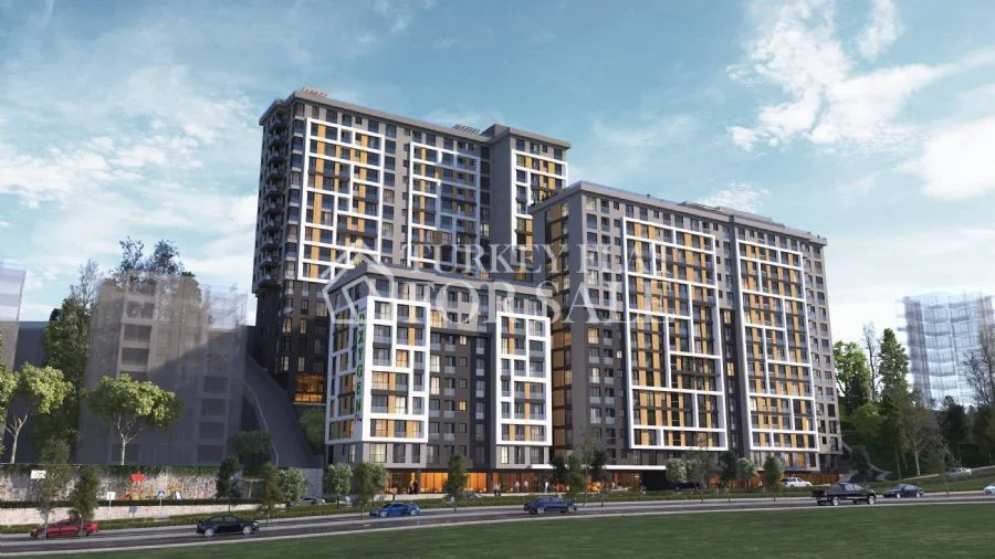 Luxury properties for sale with pool in Istanbul Kagithane city center, Kağıthane, İstanbul – photo 18