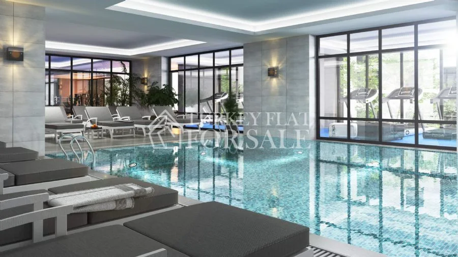 Luxury properties for sale with pool in Istanbul Kagithane city center, Kağıthane, İstanbul – photo 9