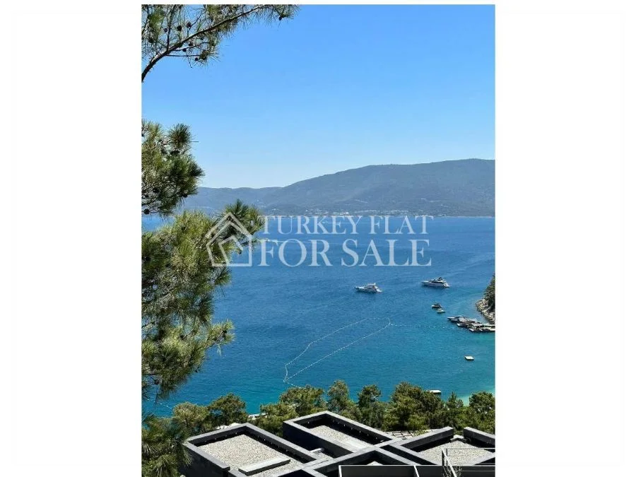فيلا فاخرة مستقلة للبيع مع مسبح وإطلالة بحرية في Nef Reserve Yalikavak Bodrum Gölköy – الصورة 16