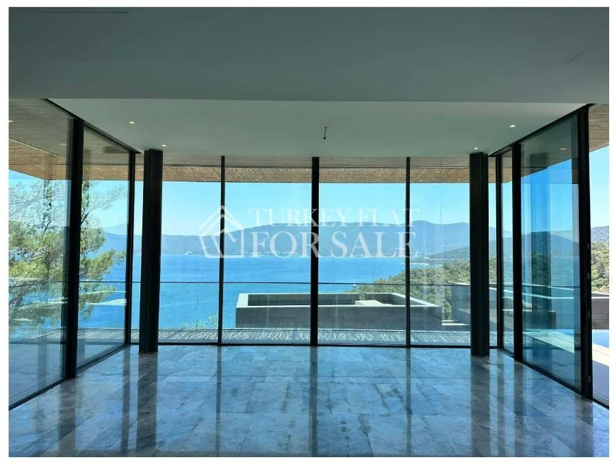 فيلا فاخرة مستقلة للبيع مع مسبح وإطلالة بحرية في Nef Reserve Yalikavak Bodrum Gölköy – الصورة 6