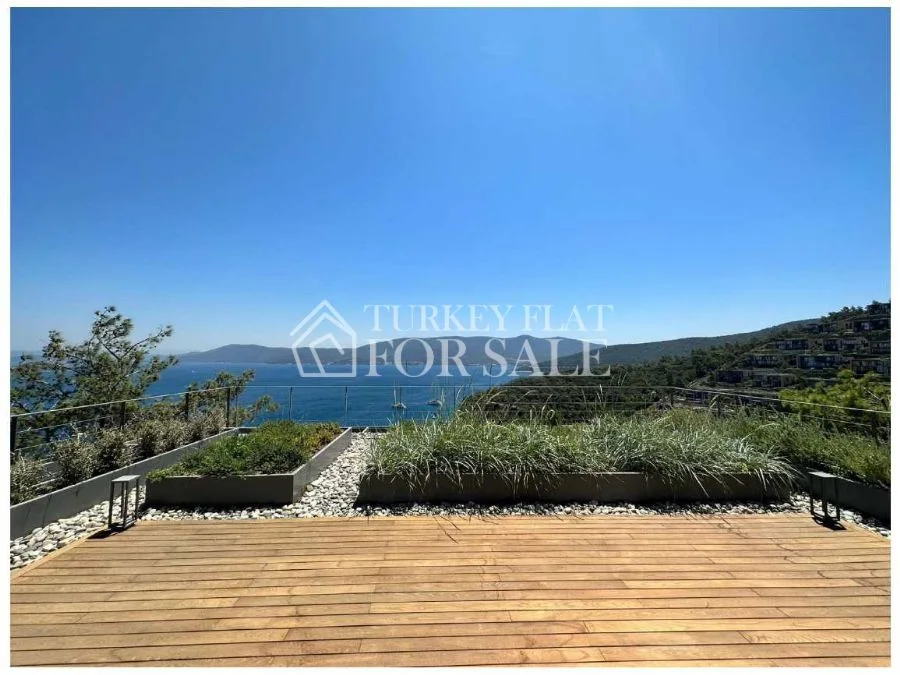 فيلا فاخرة مستقلة للبيع مع مسبح وإطلالة بحرية في Nef Reserve Yalikavak Bodrum Gölköy – الصورة 4