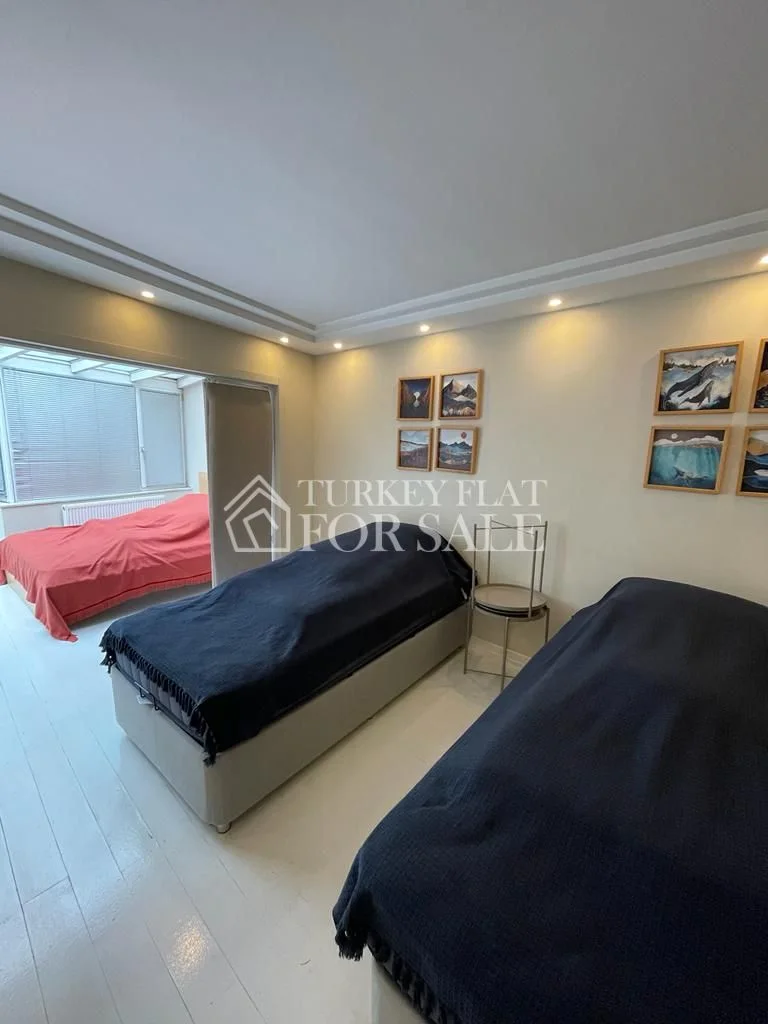 3+1 Duplex Mansion Apartment For Sale With Panoramic Bosphorus View And Large Terrace In Besiktas Istanbul, Close To Galataport!, Beşiktaş, İstanbul – photo 9