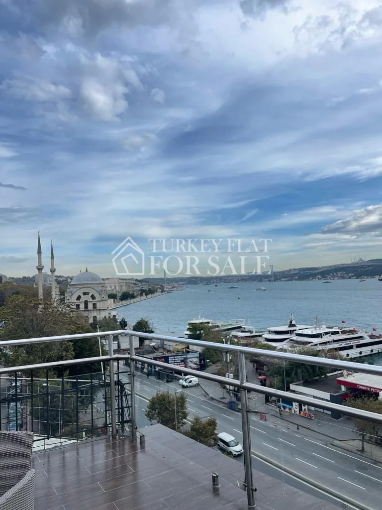 3+1 Duplex Mansion Apartment For Sale With Panoramic Bosphorus View And Large Terrace In Besiktas Istanbul, Close To Galataport!, Beşiktaş, İstanbul – photo 14
