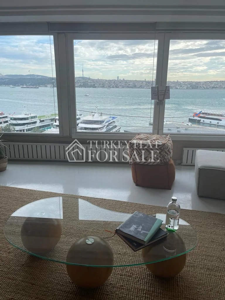 3+1 Duplex Mansion Apartment For Sale With Panoramic Bosphorus View And Large Terrace In Besiktas Istanbul, Close To Galataport!, Beşiktaş, İstanbul – photo 1