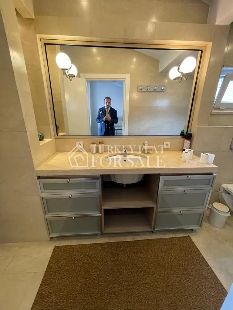 3+1 Duplex Mansion Apartment For Sale With Panoramic Bosphorus View And Large Terrace In Besiktas Istanbul, Close To Galataport!, Beşiktaş, İstanbul – photo 17