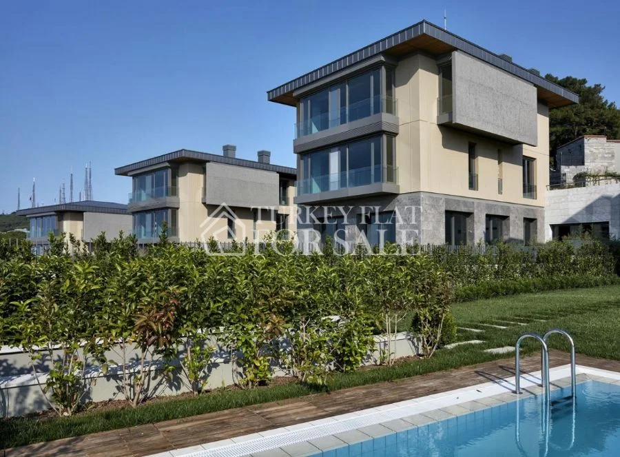 4+2 Duplex Apartment For Sale With Bosphorus View In An Ultra Luxury Family Site in Uskudar Camlica, Istanbul, Üsküdar, İstanbul – photo 7