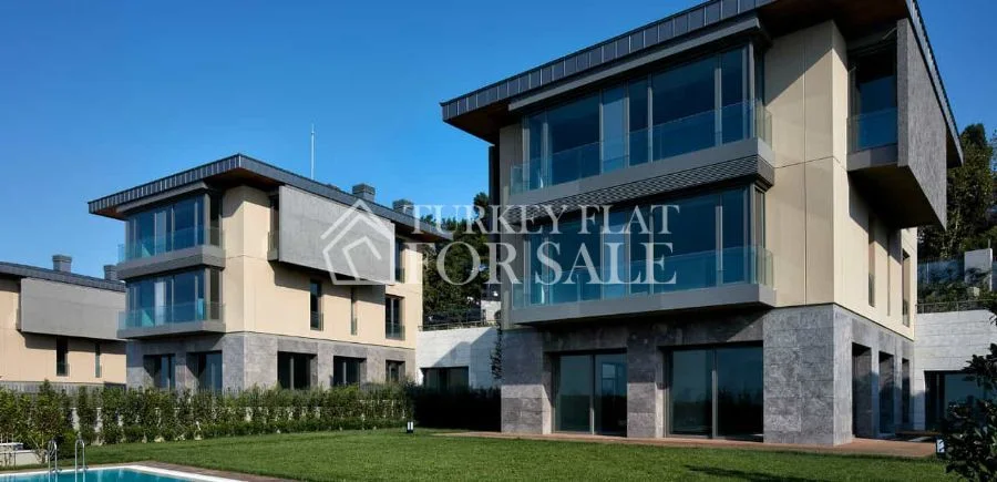 4+2 Duplex Apartment For Sale With Bosphorus View In An Ultra Luxury Family Site in Uskudar Camlica, Istanbul, Üsküdar, İstanbul – photo 3