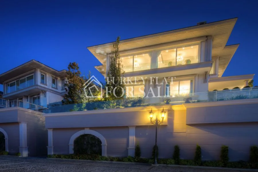 4+1 Apartment For Sale In A Luxury Site With Panoramic Bosphorus View in Uskudar Istanbul!, Üsküdar, İstanbul