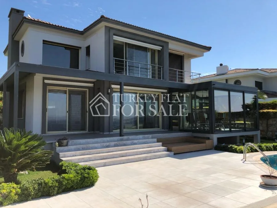 Cesme Alacati I Villa For Sale With Panoramic Sea View In Cesme Alacati, İzmir – photo 1