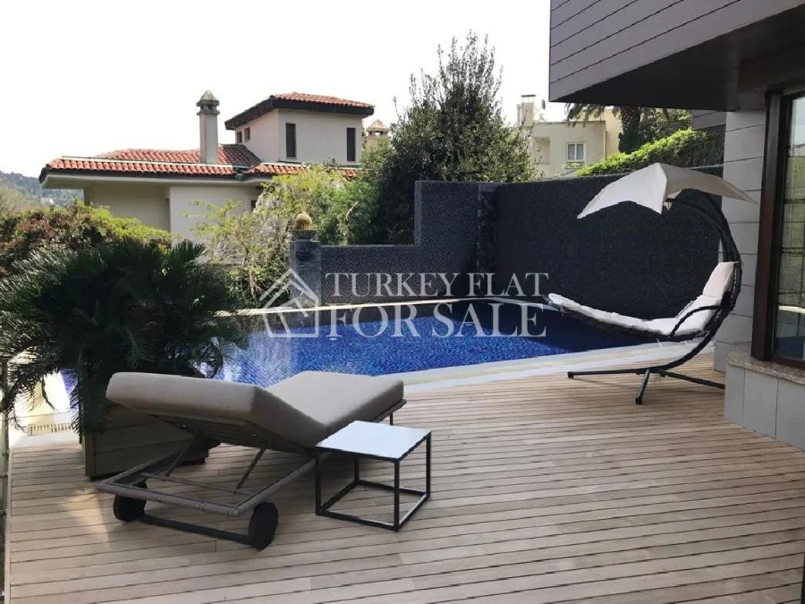 Villa For Sale With Bosphorus View And Private Pool Between Bebek, Etiler, Besiktas!, Beşiktaş, İstanbul – photo 25