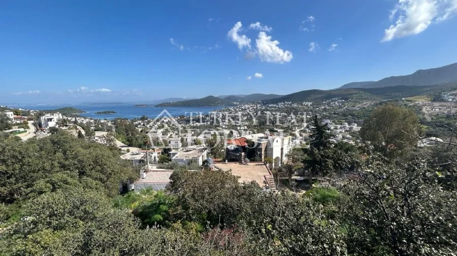 Land For Sale In Bodrum Turkbuku With Construction Permission, Türkbükü