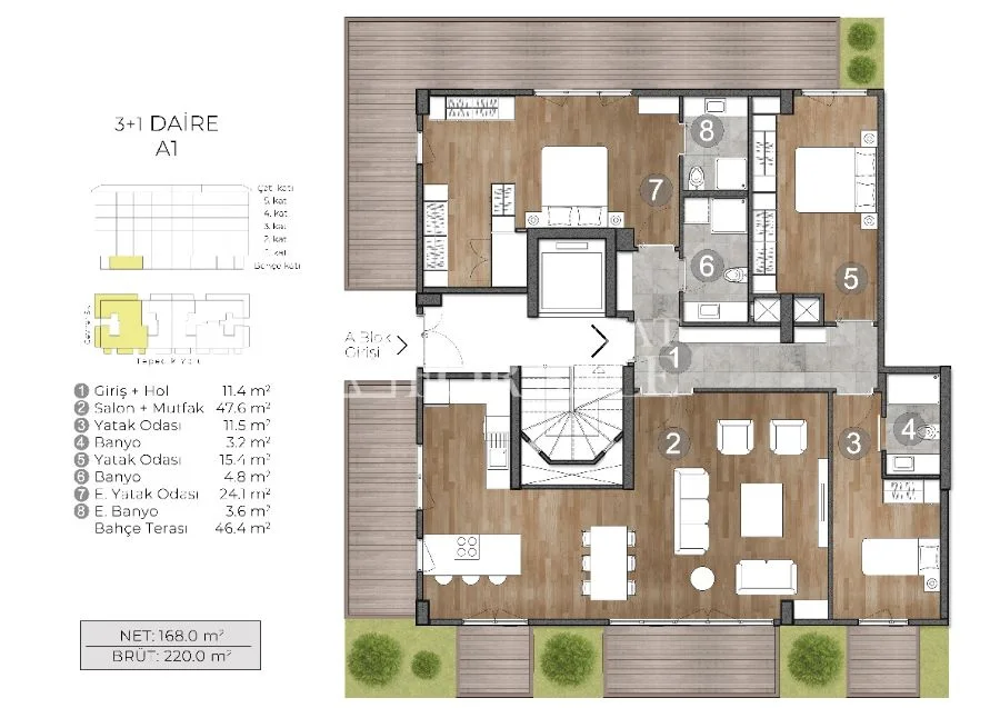 Etiler Sadabat Residences, Beşiktaş, İstanbul – photo 5