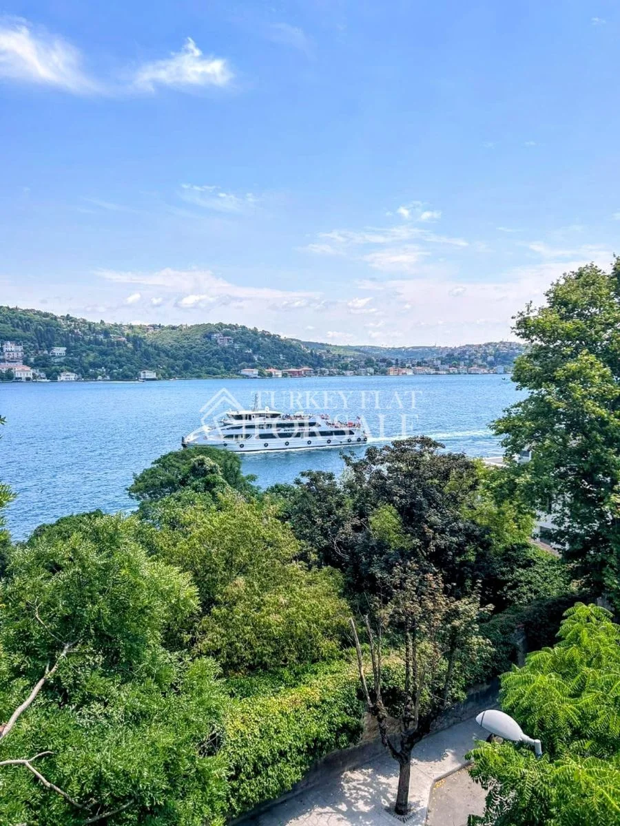 Iconic Mansion Apartment For Sale With Bosphorus View In Rumeli Hisari Istanbul!, Sarıyer, İstanbul – photo 2