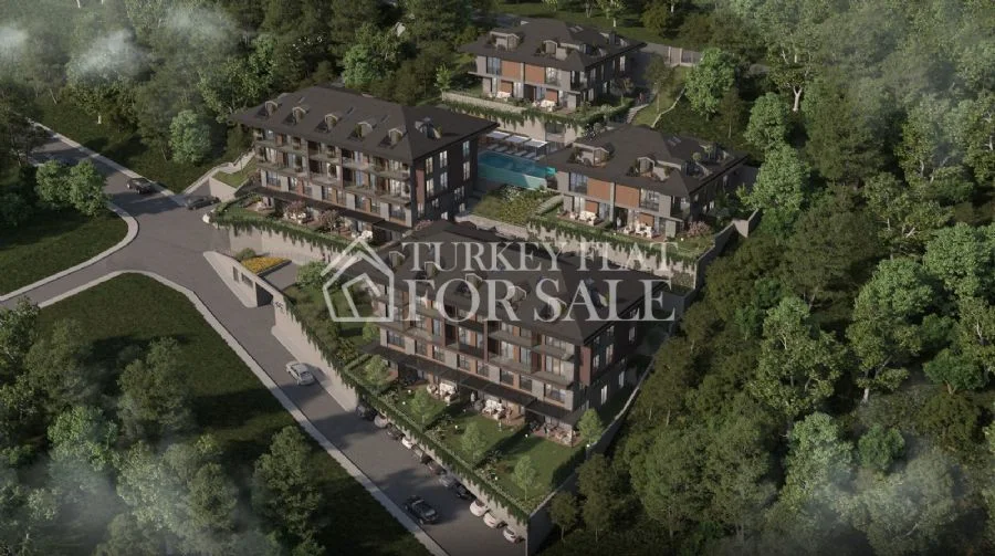 Alya Park Teras | Sariyer Project, Bosphorus Apartments For Sale, Sarıyer, İstanbul