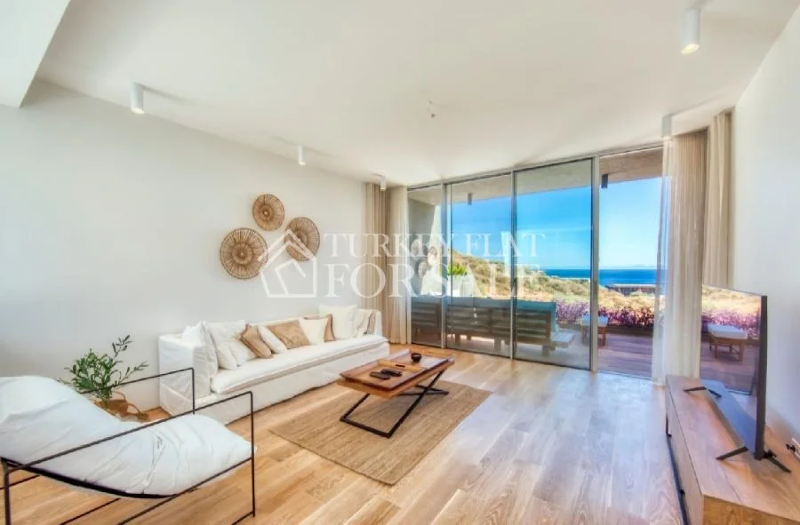 Kempinski Residences | ویلای دوبلکس 3+1 با چشم‌انداز دریا برای فروش در بدروم – عکس 2