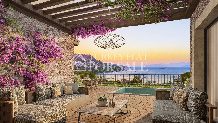 Villas For Sale in Bodrum Turkbuku Hebil Bay I Gift Hebil I Yalikavak Marina – photo 12