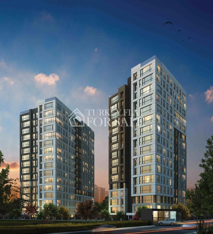 Luxurious investment apartments for sale in Maltepe, Istanbul, very close to the beach, İstanbul