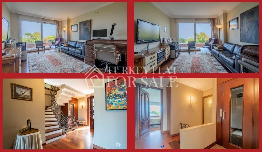 Bosphorus View Duplex for Sale in Yeniköy Istanbul, Sarıyer, İstanbul – photo 8