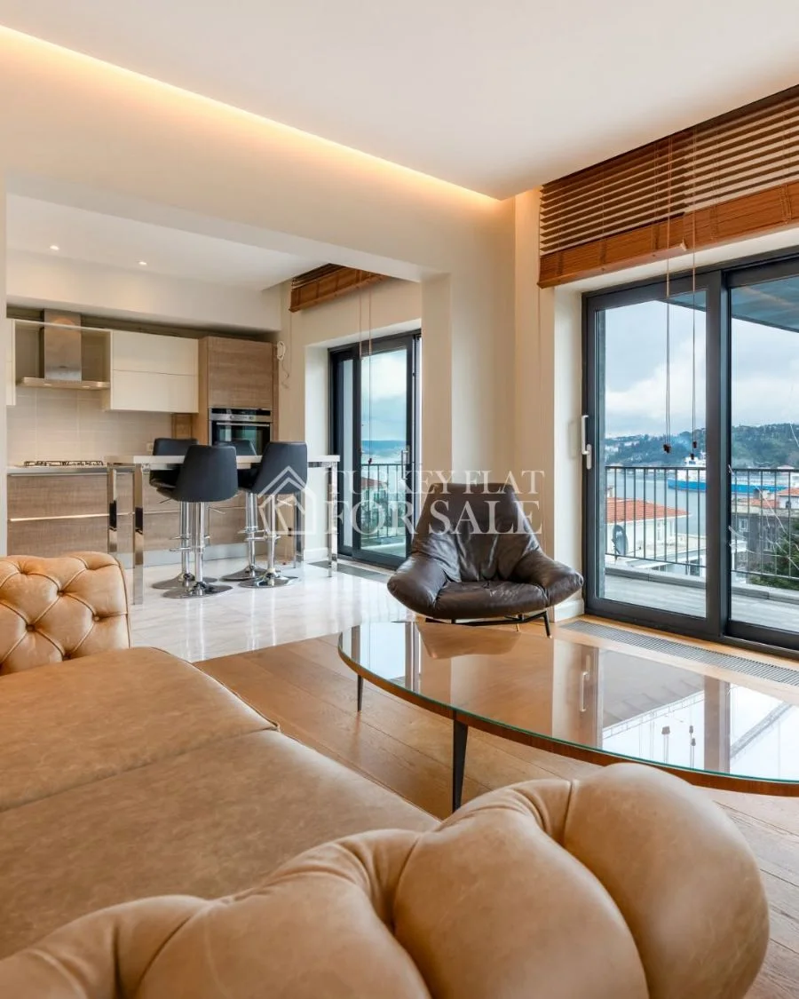 Panoramic Bosphorus View Apartment for Sale in Istanbul, Sarıyer, İstanbul – photo 4