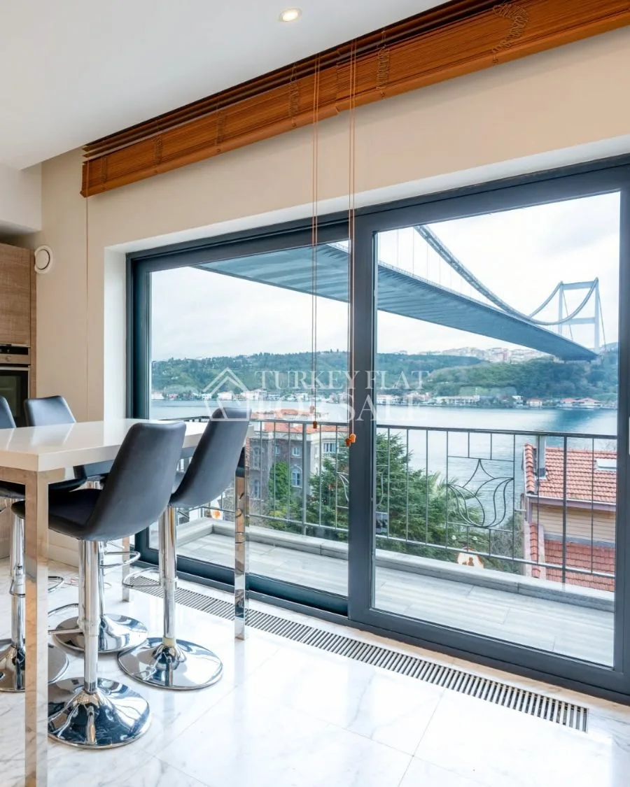 Panoramic Bosphorus View Apartment for Sale in Istanbul, Sarıyer, İstanbul – photo 3