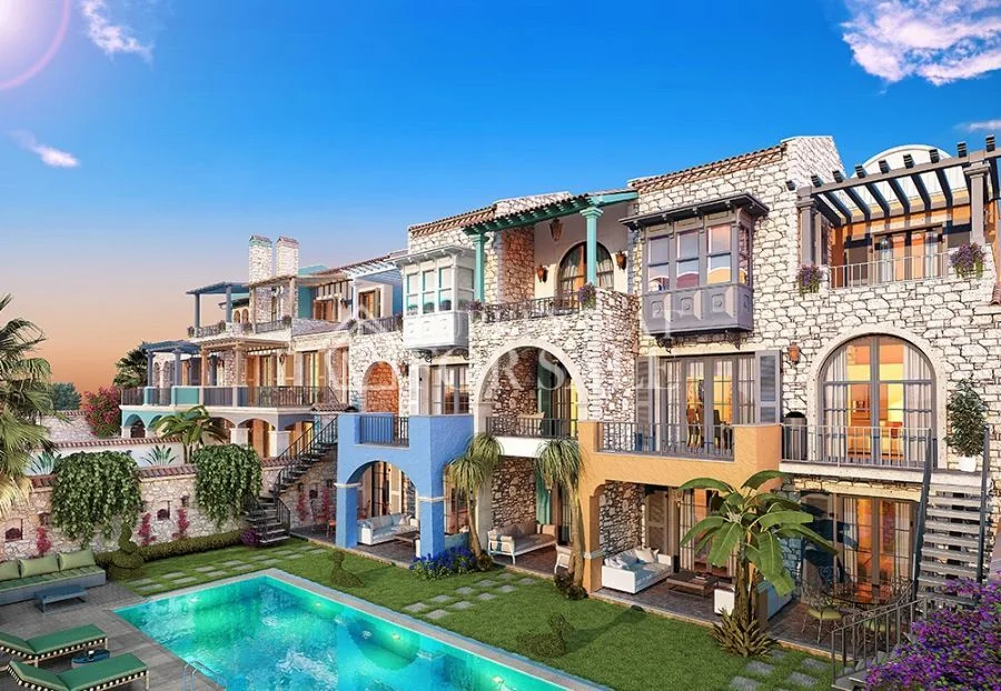 Sea view luxury apartments and villas for sale in Çeşme Alaçatı, İzmir – photo 7