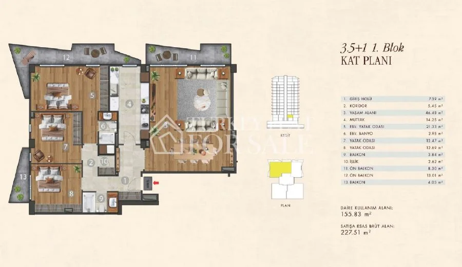 Maanaa 15 Levent Residences, İstanbul – photo 7