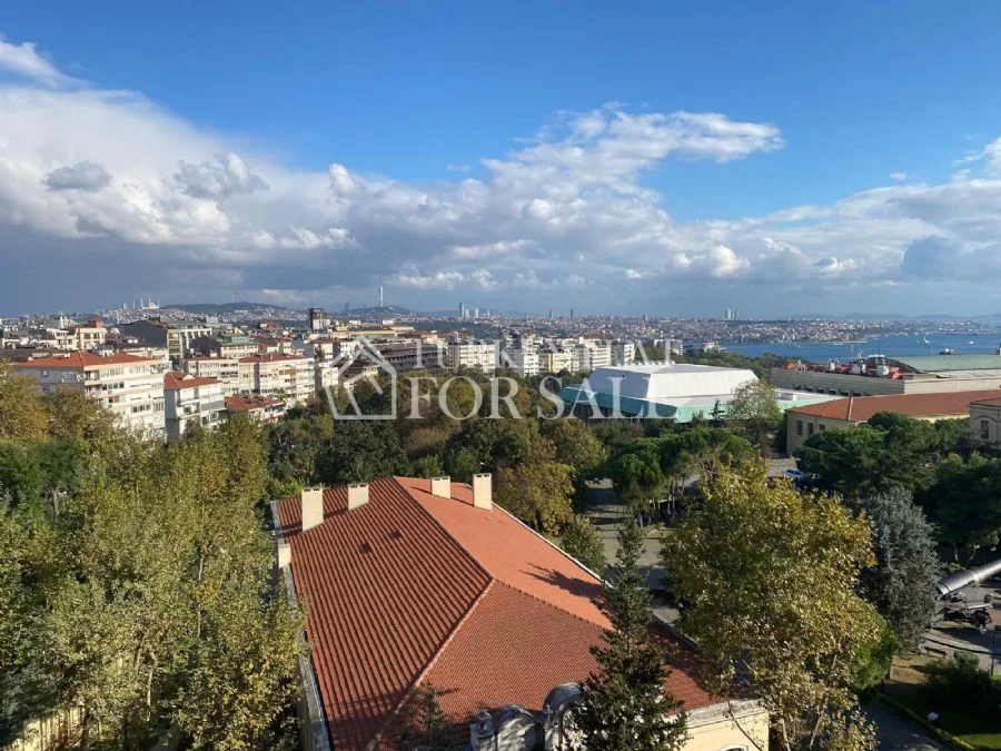 Bosphorus View Duplex for Sale in Nisantasi, Şişli, İstanbul