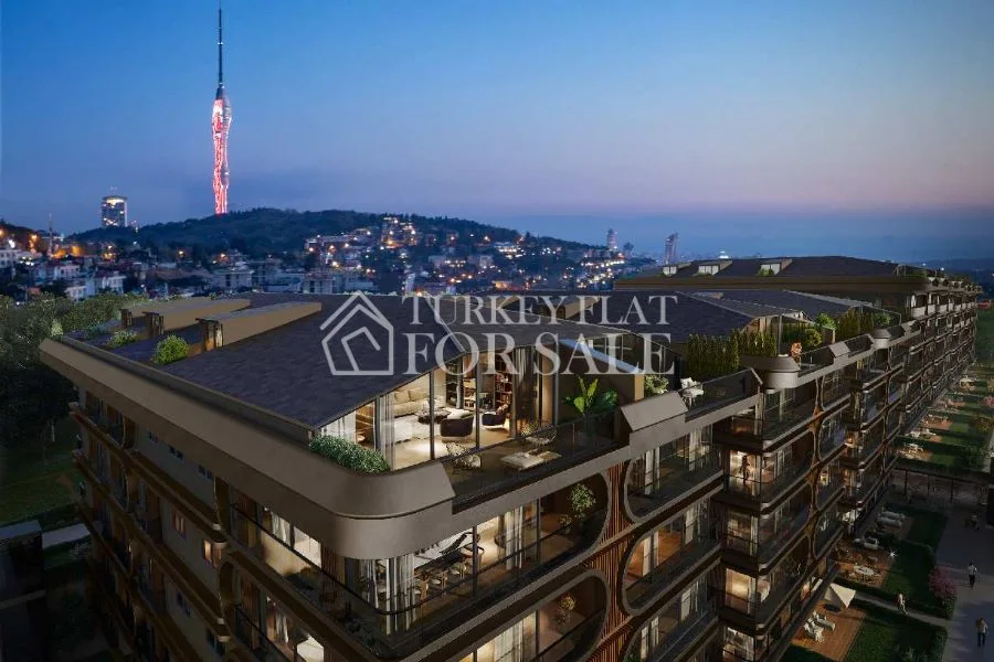 Boğaz Çamlıca – Luxury Residences with Panoramic Bosphorus View, Üsküdar, İstanbul – photo 10