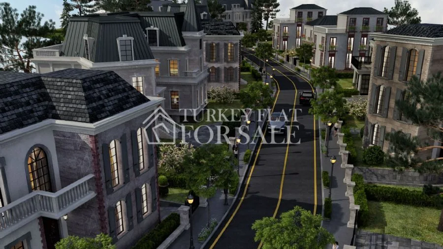 Luxury villas for sale in the nature in Çekmeköy, Istanbul, İstanbul