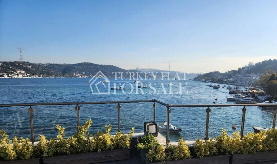 Bosphorus Mansion Apartment for Sale in Bebek 3.5+1 Renovated, Beşiktaş, İstanbul