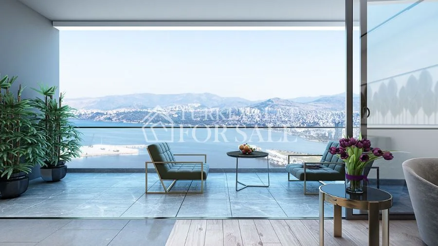 Luxury, secure properties for sale in a family concept with sea view in Izmir Konak, İzmir – photo 20