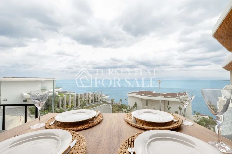 Seba Mare Swissôtel Bodrum - مسكن دوبلكس 3+1 بإطلالة بحرية للبيع – الصورة 11