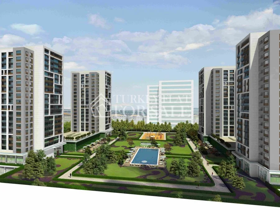 Luxurious, citizenship-friendly apartments for sale in the center of Istanbul Beylikdüzü, İstanbul
