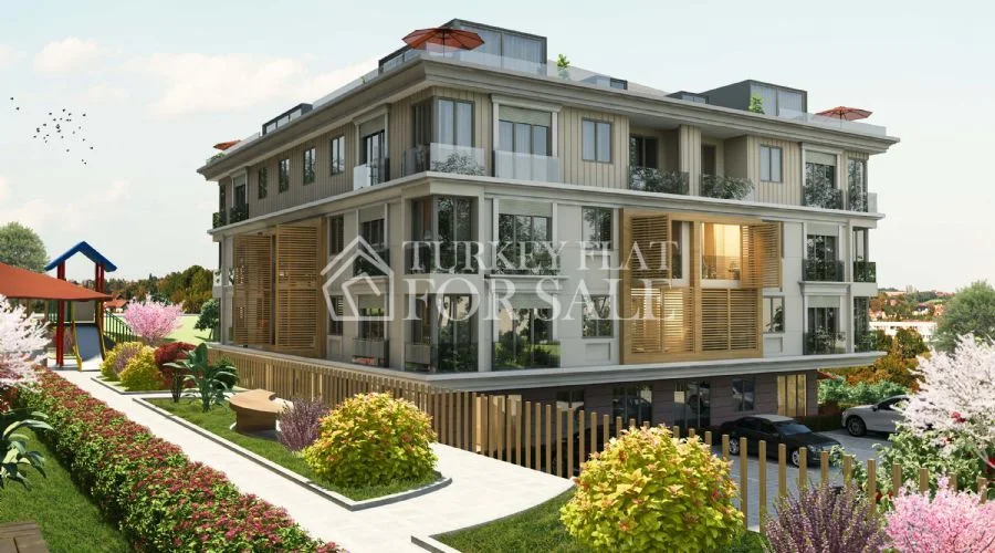 Boutique investment luxury residences for sale with sea view in Üsküdar, İstanbul