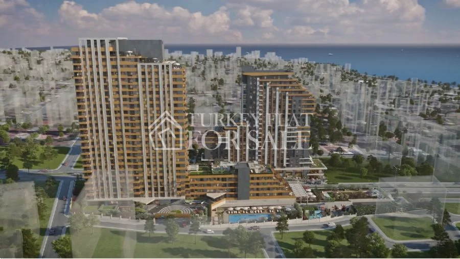 Luxury duplexes and apartments for sale in Kartal, Istanbul, İstanbul